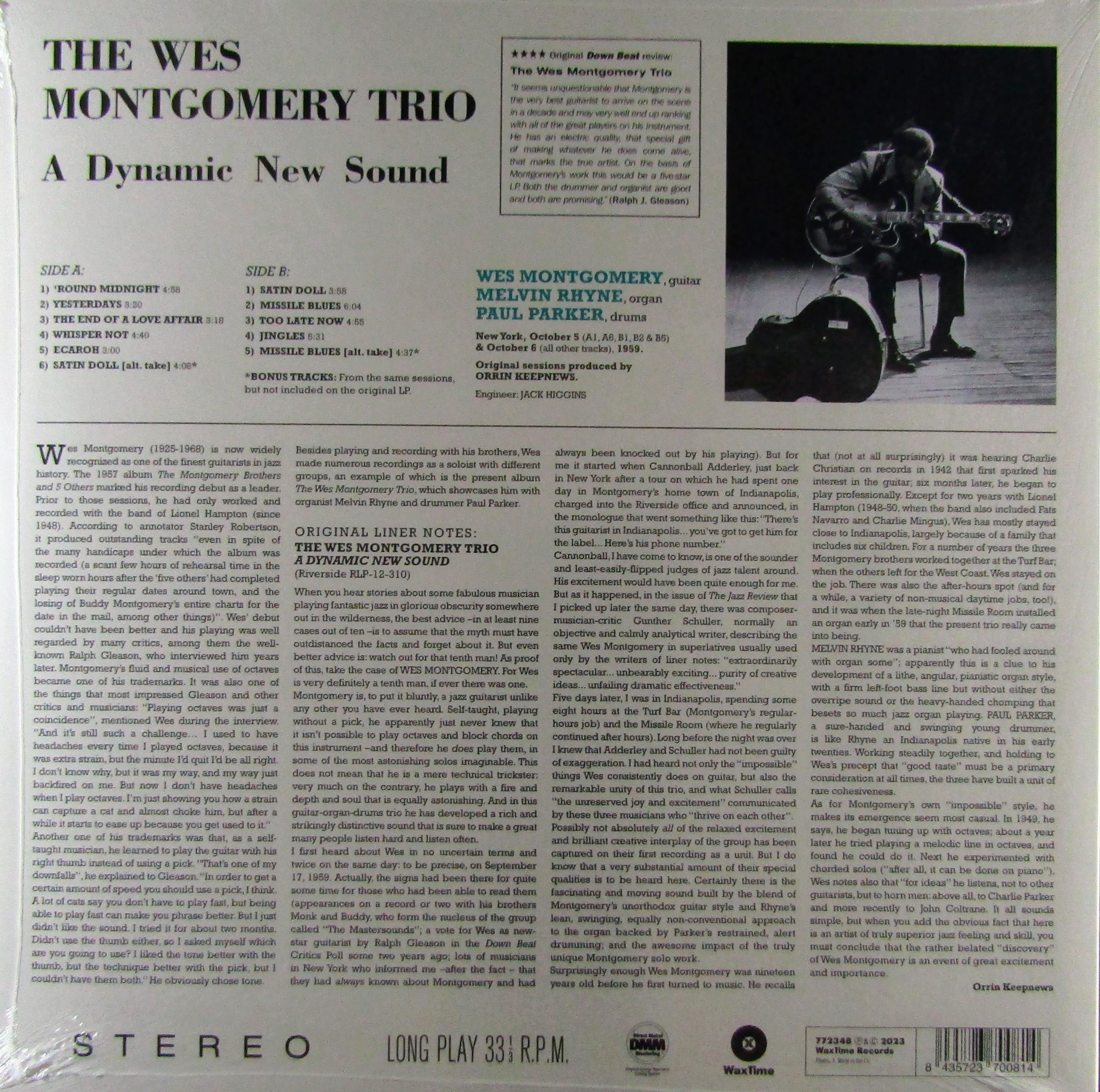 the Wes Montgomery Trio